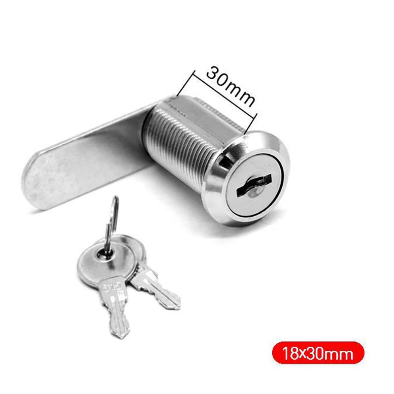Drawer Cabinet Lock Mail Box Locker Cam Lock Universal Cupboard Door Tongue Lock Durable Furniture Drawer Lock Security Lock