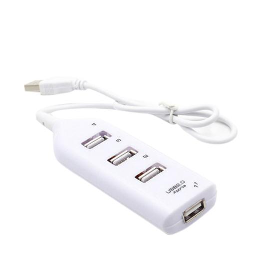 Adaptor Splitter Hub portabil Mini USB 2.0 cu 4 porturi pentru computer laptop Macbook