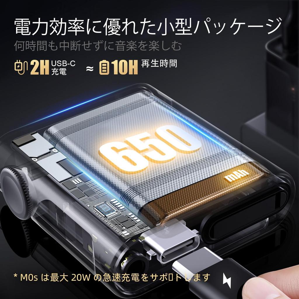 SHANLING M0S Portable Music MP3 HiFi CS43131 MicroSD Card Expandable up to Bluetooth Supports USB Digital MTouch OS Digital Audio Player Player,