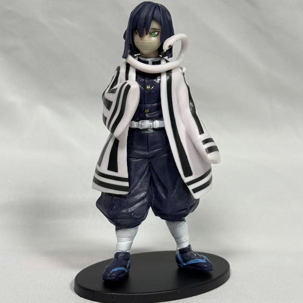 Non-Toxic .Spot Anime Slayer Kimetsu No Yaiba Figure Kamado Tanjirou Action Figure Agatsuma Zenitsu Nezuko Warrior Pvc Model Toys