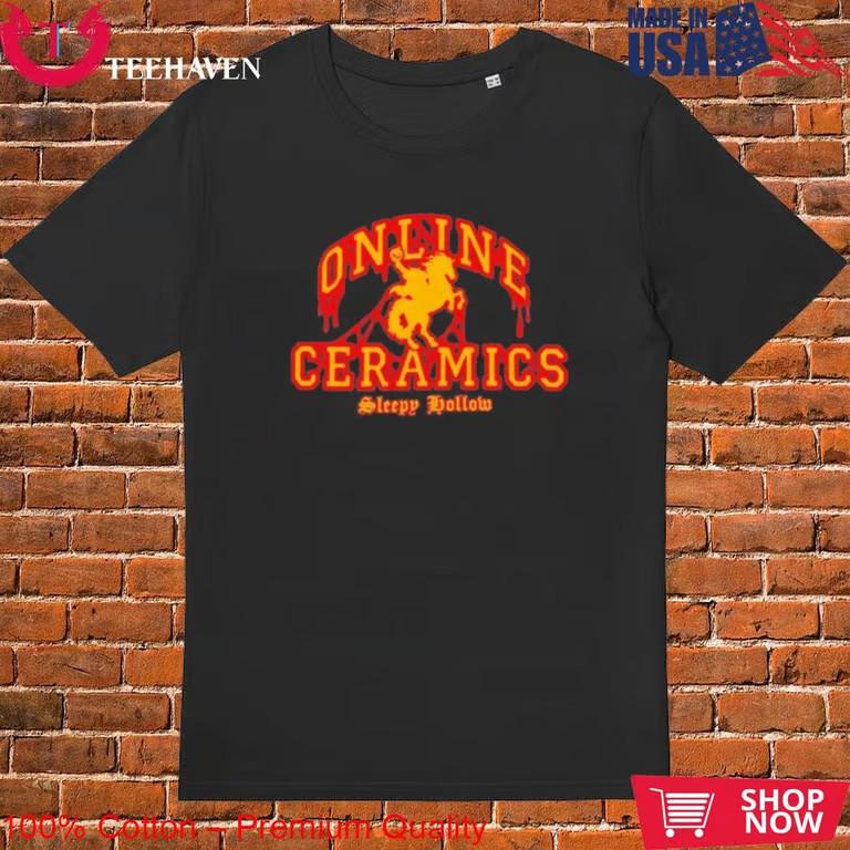 Сонная Лощина Онлайн Керамика Футболка Унисекс Футболка XXXXL