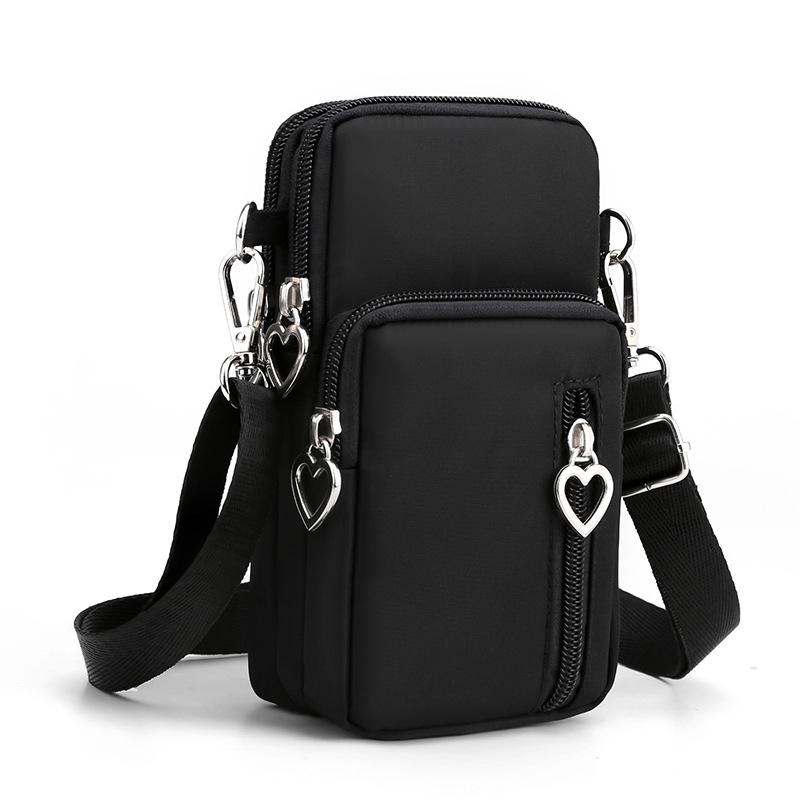 2024 Korean Style Women's Crossbody Phone Bag & Coin Purse - Vertical Mini Design
