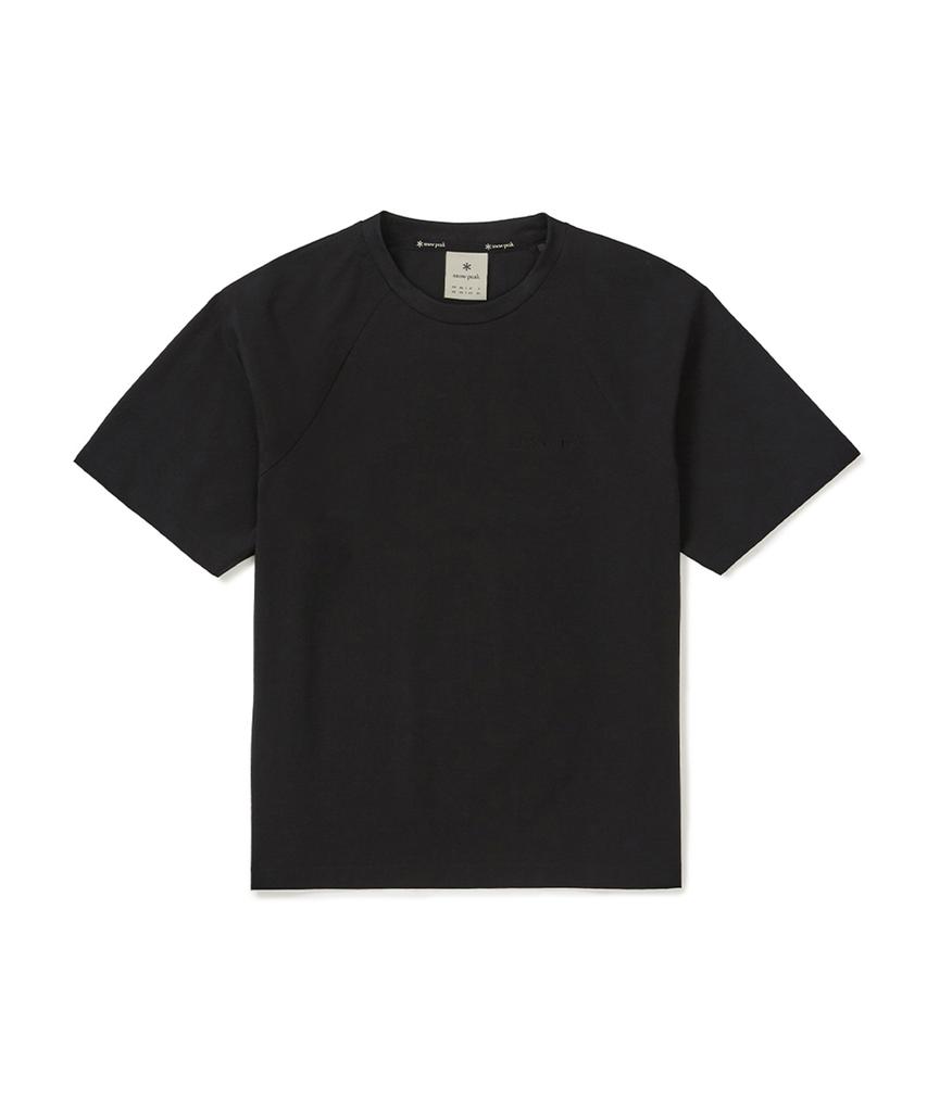 SNOWPEAK APPAREL Airdots Women'S Basic Short Sleeve T-Shirt (S25Mwtts35) Black