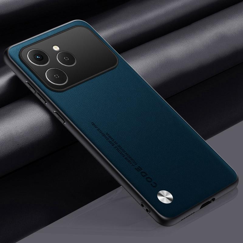 Luxury PU Leather Case For Tecno Spark 40 4G Back Cover Silicone Shockproof Full Protection Phone Case For Tecno Spark40 Coque
