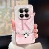 For Redmi Note 15 Pro 4G 5G Phone Cases Cute Panda 26 Letters Shockproof Soft Liquid Silicone Cover For RedmiNote15 15Pro Fandas
