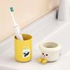 Punch Free Cute Toothbrush Holder Dopamine Children's Toothbrush Cup Set  for Home