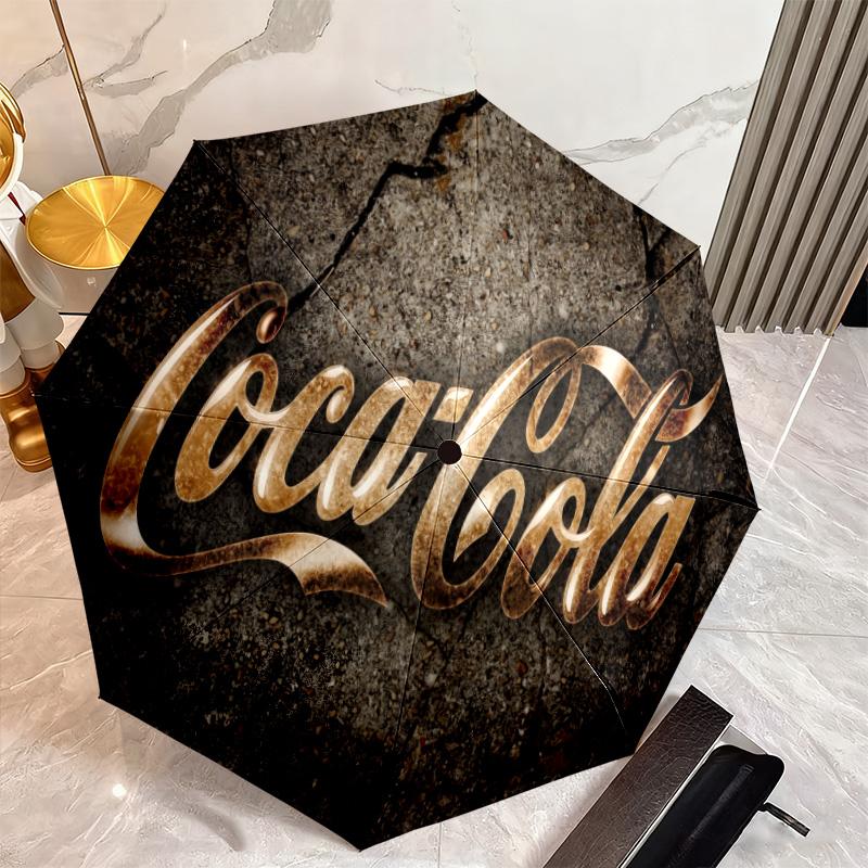 Christmas Gift Halloween Theme Bear Truck Coca Cola umbrella is suitable for all seasons, including home travel and outdoor activities Y24