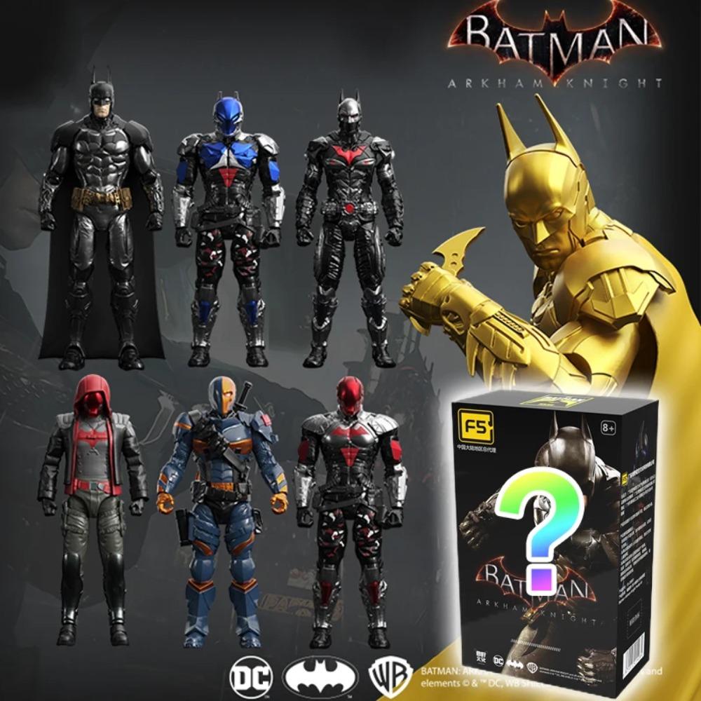 Neues F5 Batman Arkham Knight montiertes Modell Blind Box 7 Stile 10cm Actionfiguren Sammlung Hobby Modell Ornamente Jungen Spielzeug Geschenk