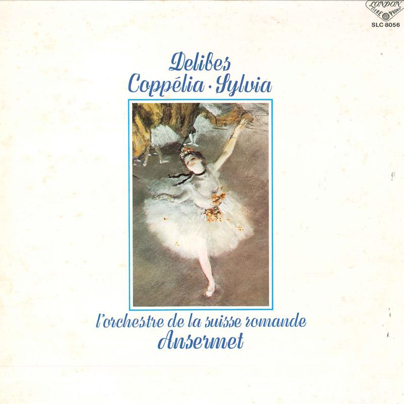 

CD DELIBES SUISSE ROMANDE - Coppelia Silvia SLC8056 KING Japan Classical Used