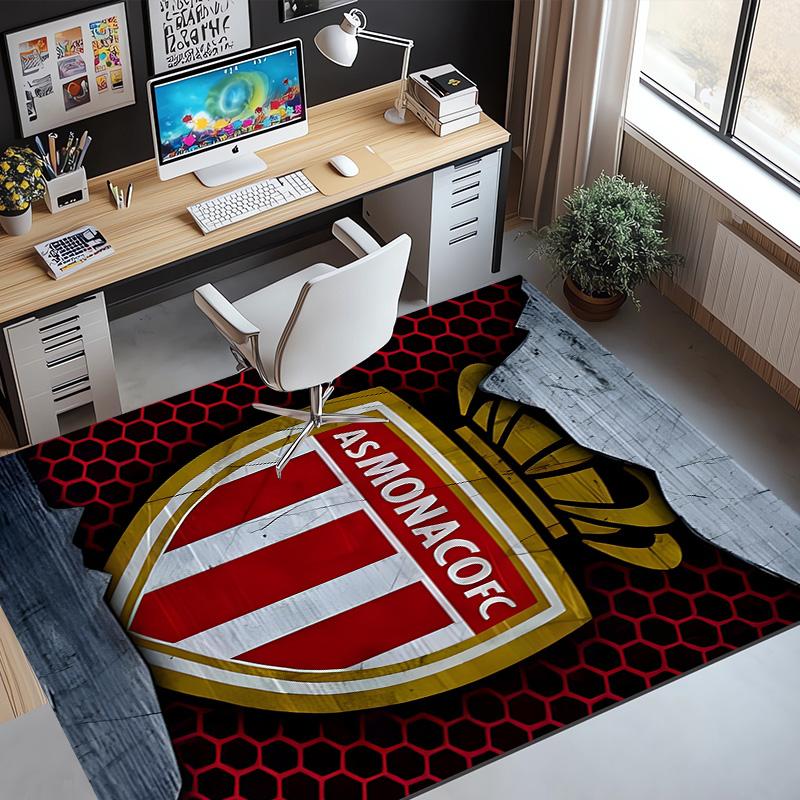 AS Monaco Pattern Rug, Indoor/Outdoor Mat, for Picnic, Gameroom, Bedroom, Office, Living Room, Home Decor Carpet, Birthday Gift