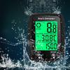 1Set Wired Bike Computer LED Digital Bicycle Speedometer Odometer Touchscreen Cycling Computer Waterproof with Backlight