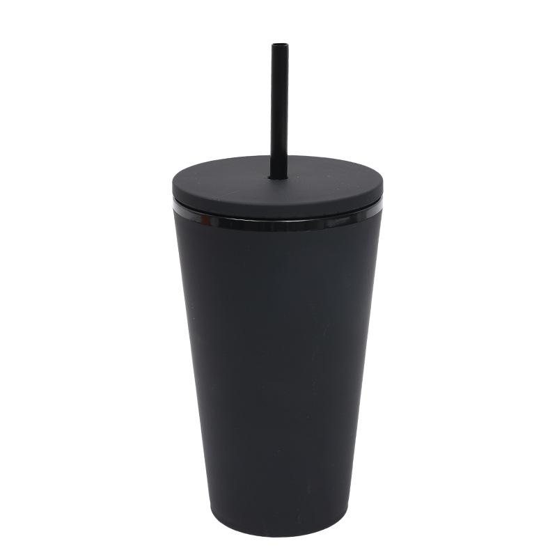 not predrilled 480ml 16oz clear plastic snow globe tumbler snow globe cup with straw and lid