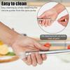 Turkey Baster Set of 4 Stainless Steel Turkey Baster Syringe Meat Marinade Injector Needle with 2 Needles Silicone Bulb and