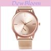 Modeklocka för damer med plastarmband, kvartsurverk, för fritidsbruk