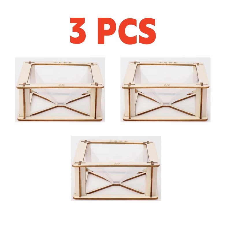 Diy 3D Holographic Projector Kit For Kids Scientific Production Handmade Puzzle Experimental Materials Small Invention Projects