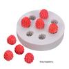 Silicone Fruit Shape 8 Grid Fondant Mold Non-stick Reusable Washable Bakery DIY Cake Mould Molding Tool Accessories