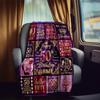 Happy 50Th Birthday Rv Customize Your Name Blanket Soft Cozy Lightweight For Travel Camping Picnic Sofa Bedroom Living Room Suitable As Gifts For