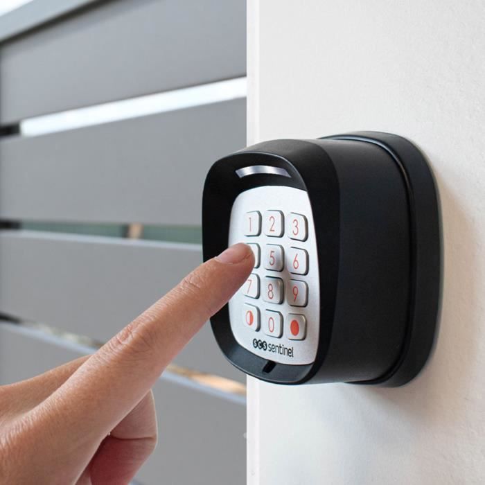 Kabellose Code-Tastatur - SCS SENTINEL - CodeGate - Für Tor oder Garagentor - Reichweite 50m - Batterien nicht enthalten