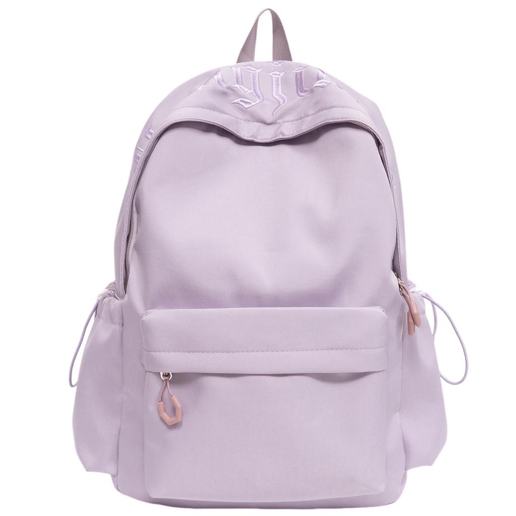 Schoolbag Design Sense Backpack Large Capacity School Bag Female Junior High School Student Girl Simple Versatile Japanese High School Student