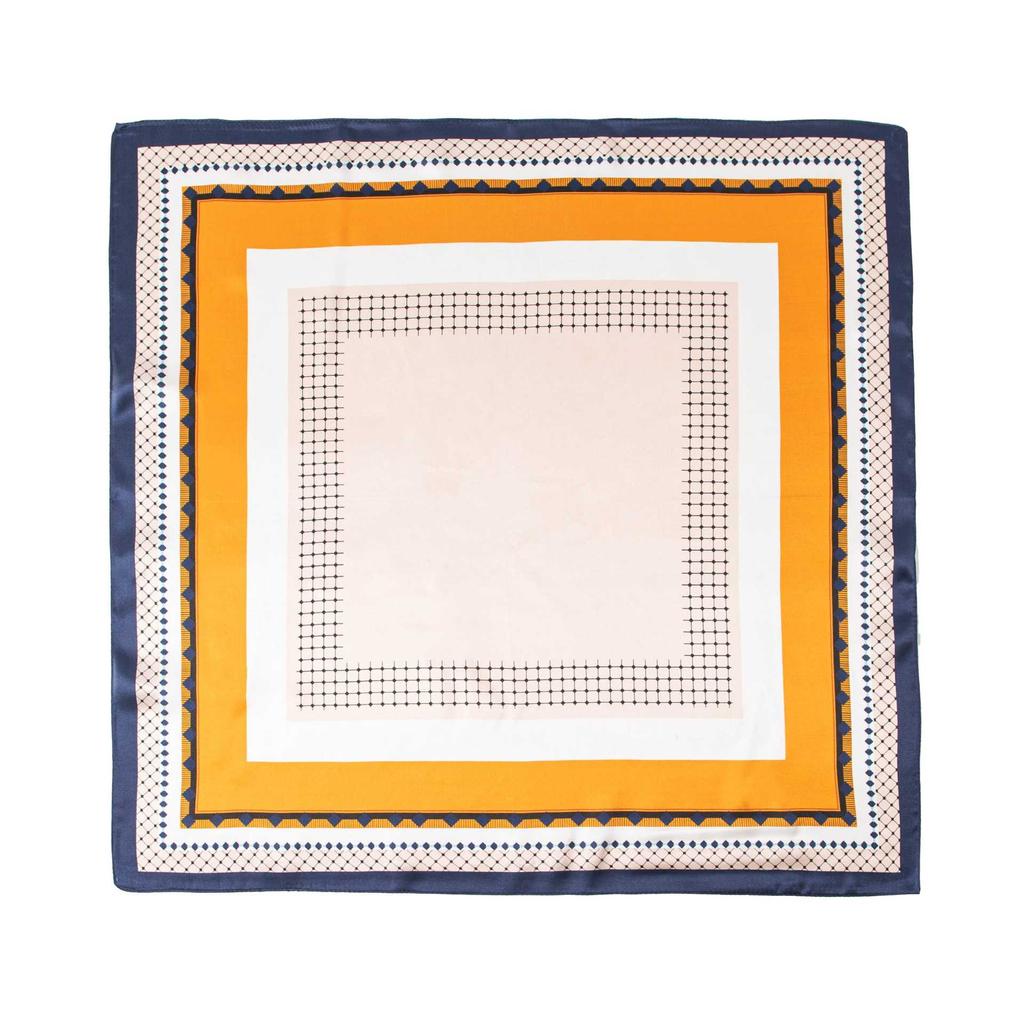 65*65CM 100% Maulbeerseide Quadratischer Schal Ölgemälde Luxus Schals Sonnenschutz Schal Halstuch Geschenk