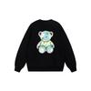 Nike Outdoor Breathable Art Bear City Commuting Versatile Letter Logo Crew Neck Long Sleeve Sweatshirt Unisex Sweatshirt BV2667-010(TEAM1061-26-29)