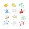 60PCS/Set 3MM 5MM LED Light Emitting Diode Assorted Kit F3 F5 LED Orange Yellow Red Green Blue White DIY LED Diode Assorted Kit