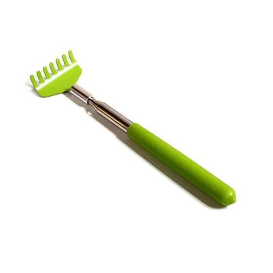 Răzuitor de spate nou, reglabil, extensibil, din oțel inoxidabil, telescopic, anti-mâncărime, cu gheară flexibilă