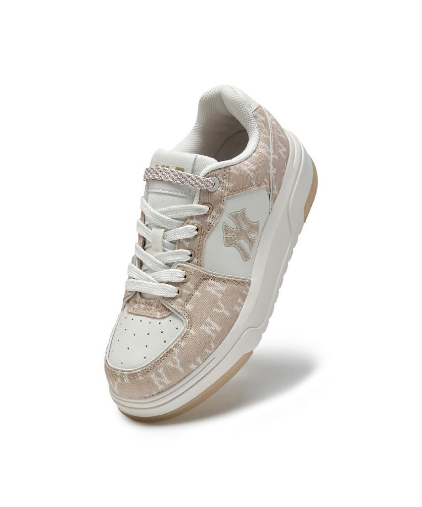 Mlb Chunky Liner Denim Monogram Sl Ny (Cream)