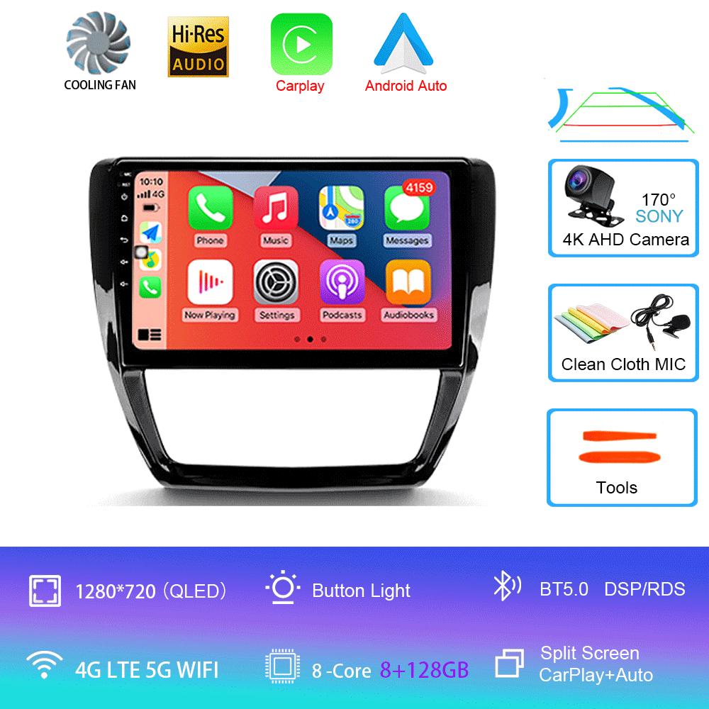 Android 14 Car Radio For Volkswagen Jetta 6 2011 - 2018 Multimedia Video Player Navigation Stereo GPS No 2din 2 Din Dvd
