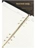 A5 Multi-Function Business Notebook with USB Charging & Luminous Logo USB Drive
