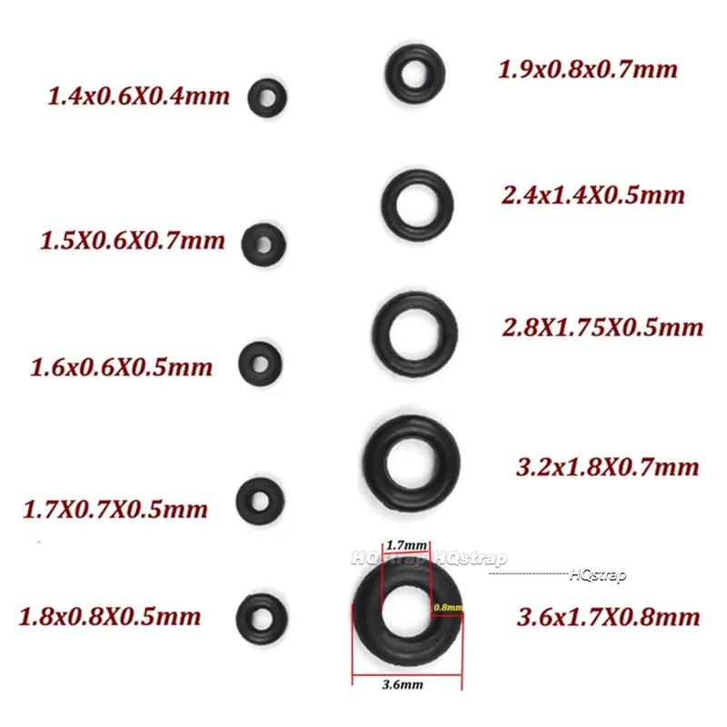 Mini Rubber Washer O-Ring Watch Crown Waterproof Watches Seals Part Watch Repair Tools Accessories for Watchmakers Clock Tools