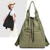 Schoolbag Drawstring Backpack Women's Sports Waterproof Nylon Travel Large Capacity Korean Version Casual High Value Fashion Shoulder Bag