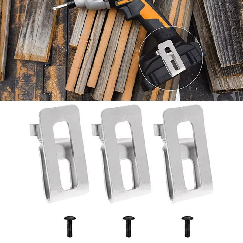 1/2/3/5PCS Portable Belt Clip Hook With Screw For Worx 20V Cordless Drills Impact Driver Hook WU268 WU278 WU279 WX268 WX279