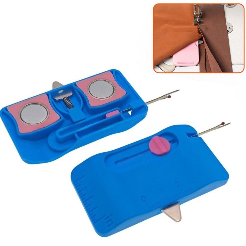 Adjustable Magnetic Seam Guide with Measurement Sewing Guide Ruler for Beginners