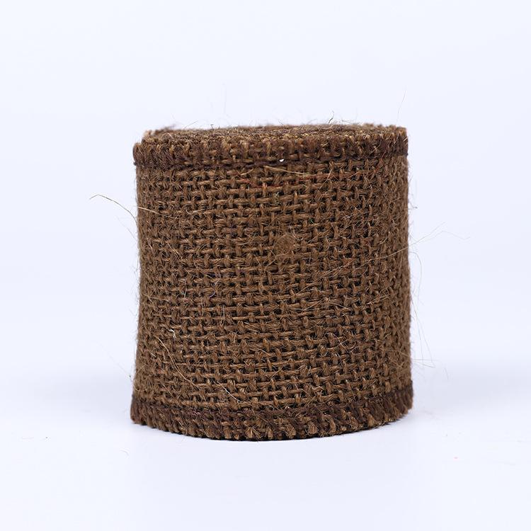Wholesale 6.0 Width DIY Craft Supplies for Christmas Decoration - Colorful Burlap Roll and Twine Ribbon 2m