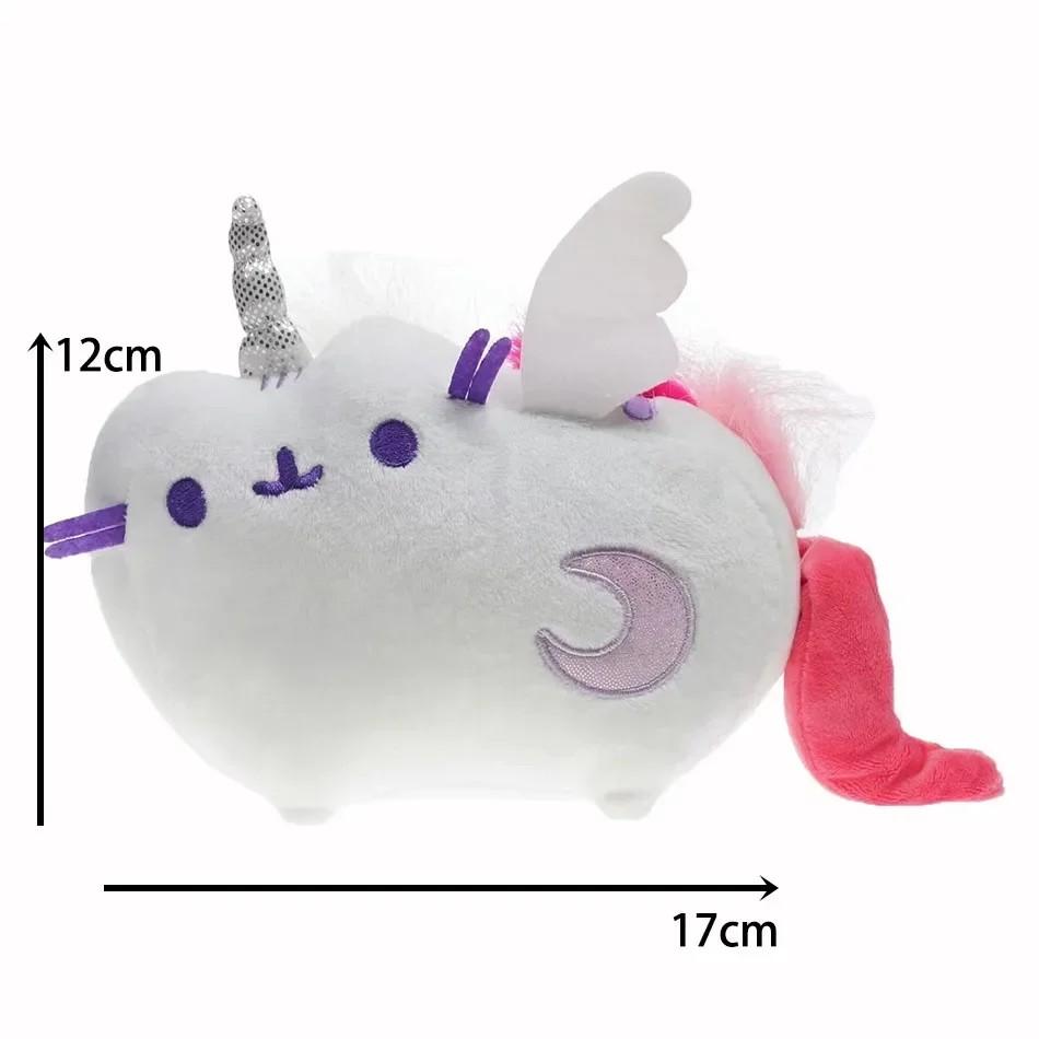 Donut Unicorn Kawaii Angel Cat Cartoon Plush Fill Animal Doll Potato Chip Ice Cream Pizza Cat Gifts for Children/