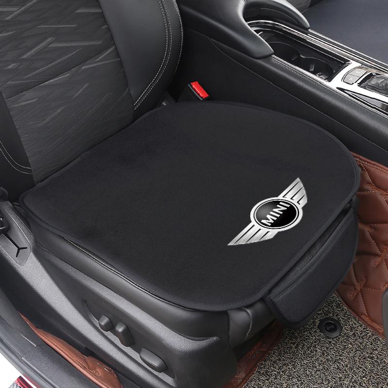 

1PCS Car Seat Cushion Non-Slip Cover Ice silk Velvet Plush For BMW Mini Cooper Countryman Clubman F54 F56 F55 F60 R60 R61 for Mini