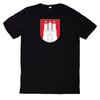T-Shirt Hamburg Hamburger Wappen Souvenir Geschenk MotivWird in neuem Fenster oder Tab geöffnet
