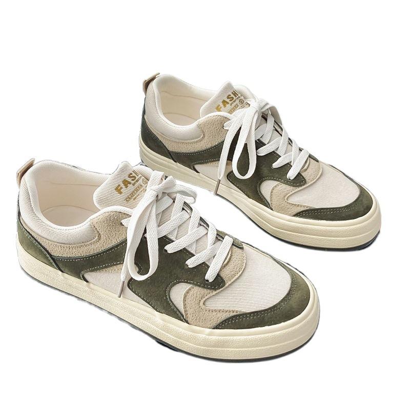 2024 Spring New Ins Canvas Men'S Shoes Trend Student Versatile Sports And Leisure Board Shoes Korean Version Of Xiaobai Tide Shoes