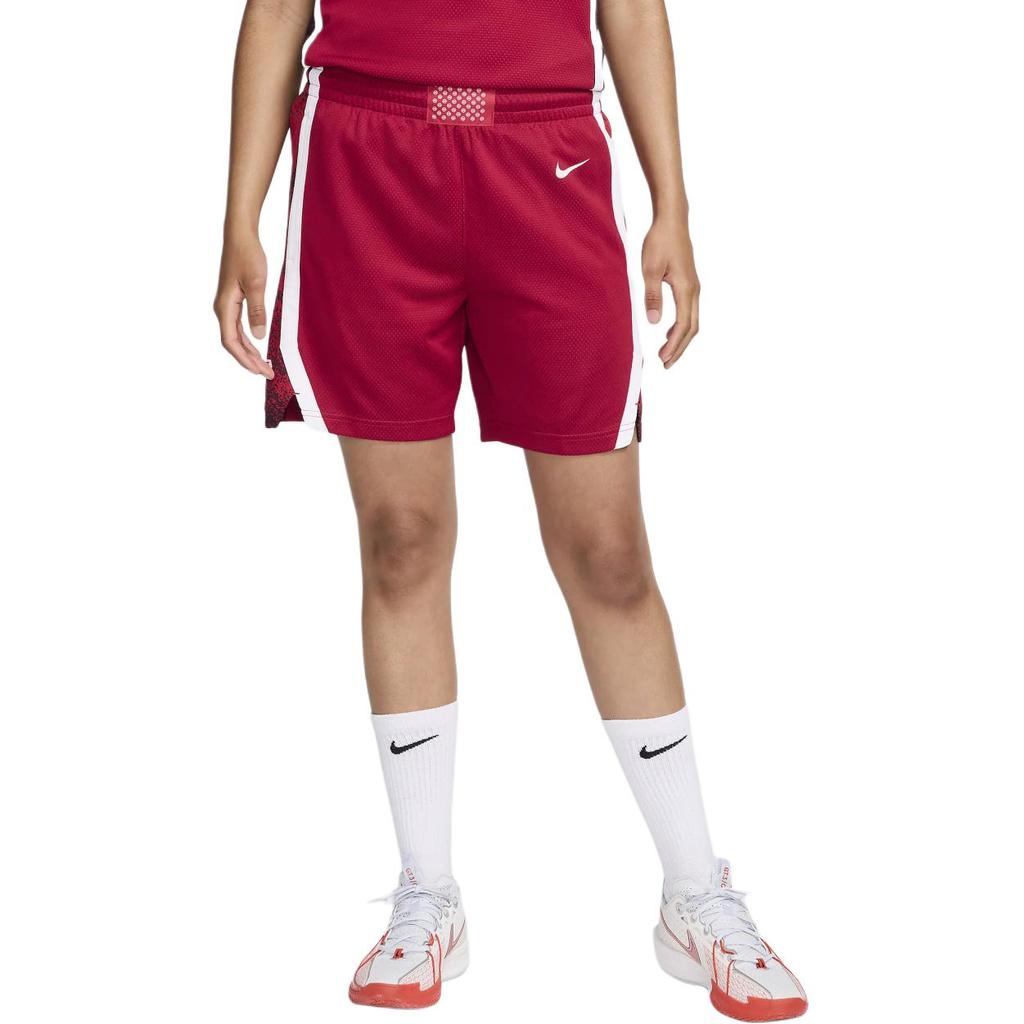 Nike Unlimited Basketball Shorts Women's Sports Red/White FQ0332-614