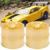 1/10 Racing RC Car Wheel Plastic Wheel Hub RC Car Spare Accessory On Road Racing Car(Gold )