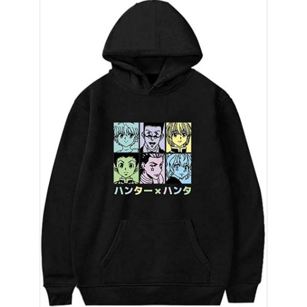 New Day Manga Printed Hooded Sweater