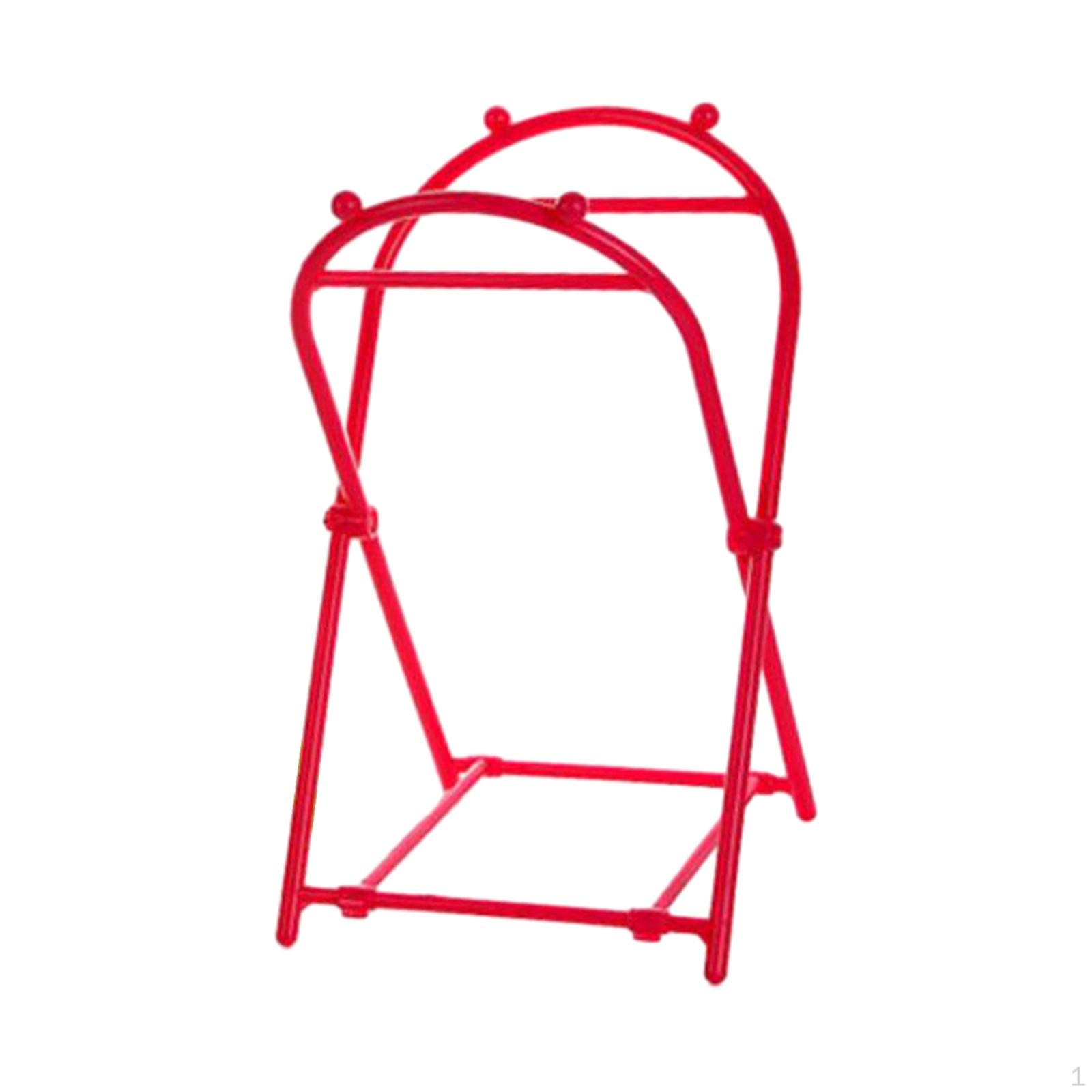 

Подставка для держателя мешка для мусора, рама, подставка для подвешивания листьев розовый