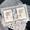 Acrylic Star Lace Band Photo Frame Ins Style Star Chasing Photo Storage Card Frame Creative Decorative Double Storage Frame New