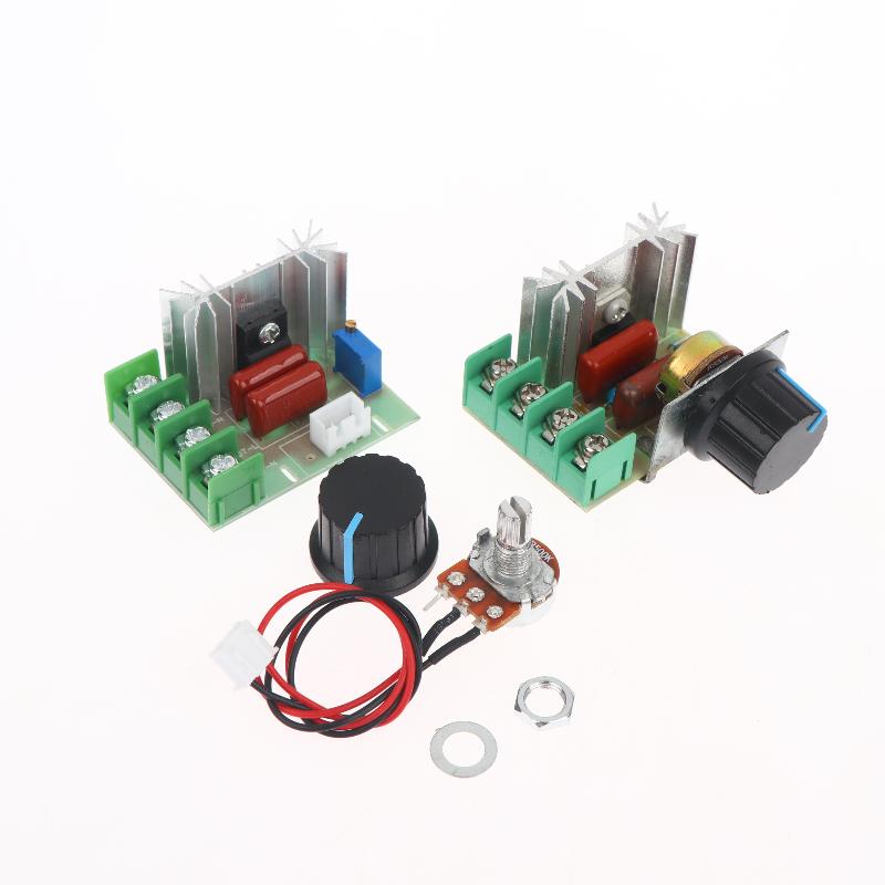 Voltage Regulator 2000 Watt Ac 50 - 220 Volt Dimmer Scr Power Regulator Motor Speed Controller Home Improvement Regulators 2000