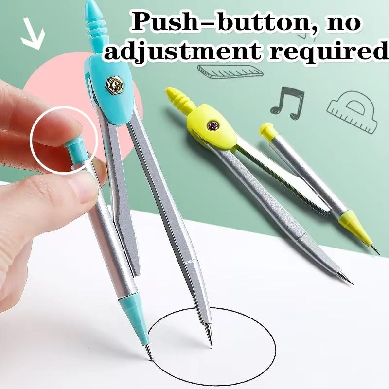 7 PCS Compass and Ruler Sets Triangle Ruler Protractor Rubber Student Exam Specific Ruler Box Set Ruler Set School Starts