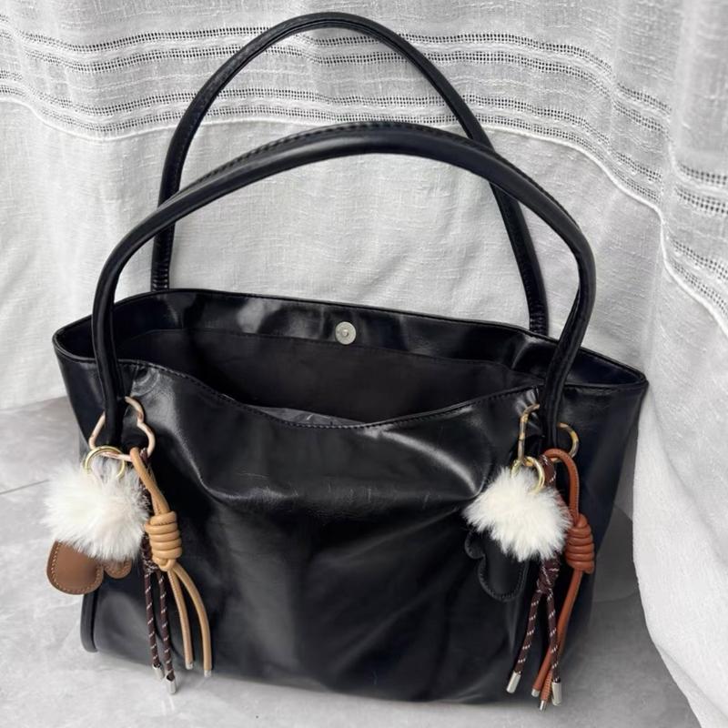 Handmade PU Leather Glove Shaped Bag Charm Keychain Accessory for Fashion Enthusiasts Unique Backpack Accessories