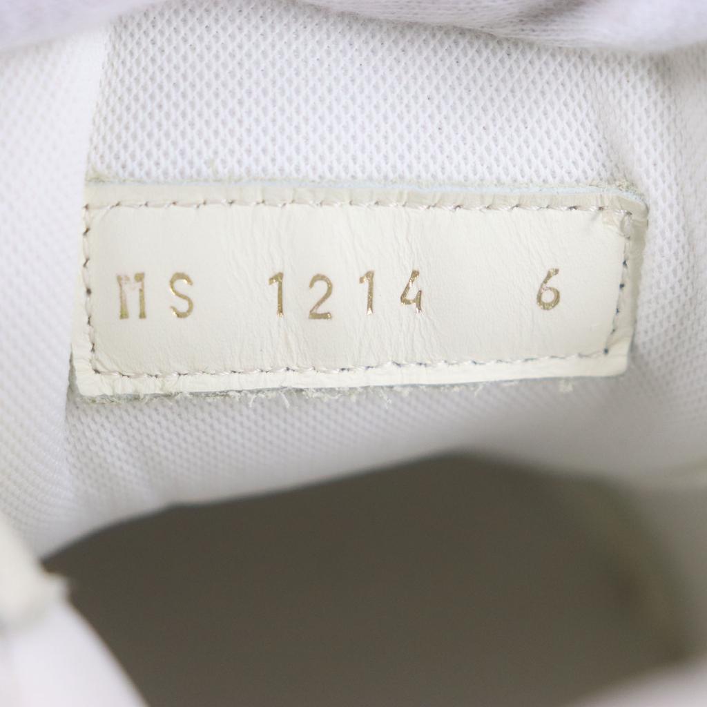 Excellent LOUIS VUITTON Low Cut Sneakers Lv Trainer Ice Blue Denim Mens 6 Used