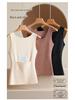 Women's Seamless German Velvet Warm Vest with Double Pockets - Thickened for Autumn and Winter.