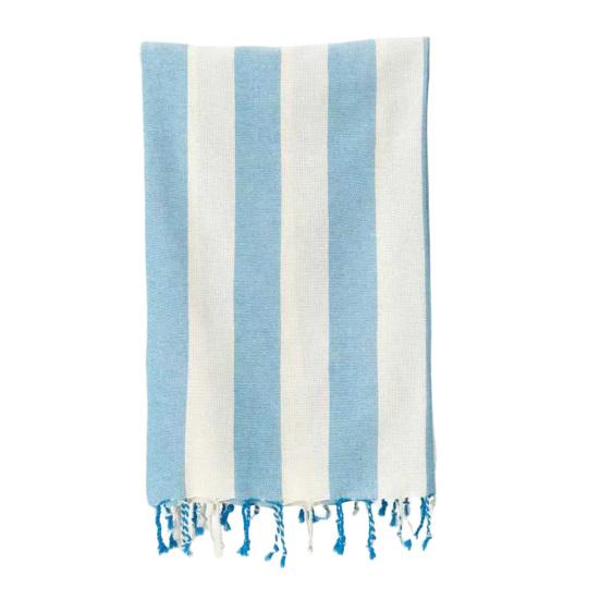 Turkish Beach Towel Striped Print Quick-Drying Sand-Free Large Size Thin Beach Towel Swimwear Accessory